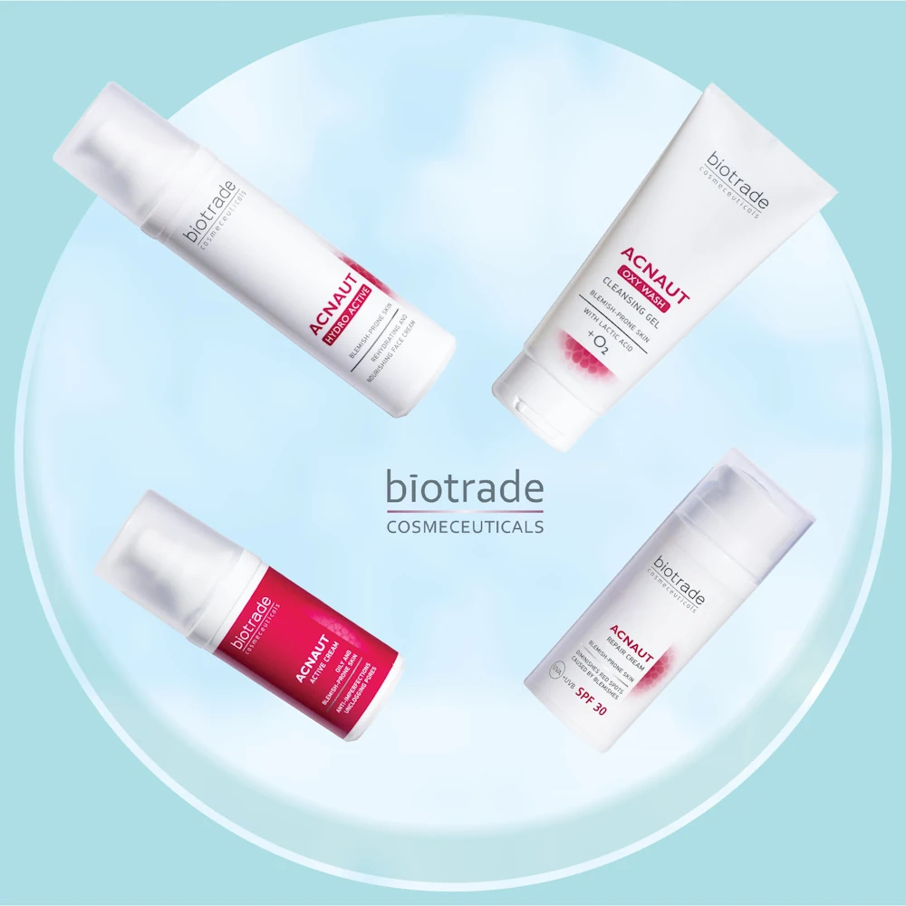 Bộ Chăm Sóc Da Giảm Mụn Bọc Biotrade Acnaut - 1Mall.vn