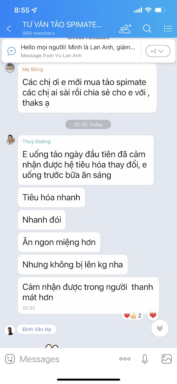 Review Spirulina Spimate Plus Tảo Nhật Bản - Tiêu Hóa Nhanh, Nhanh đói, ăn Ngon Miệng Hơn, Không Bị Lên Cân, Người Thanh Mát Hơn