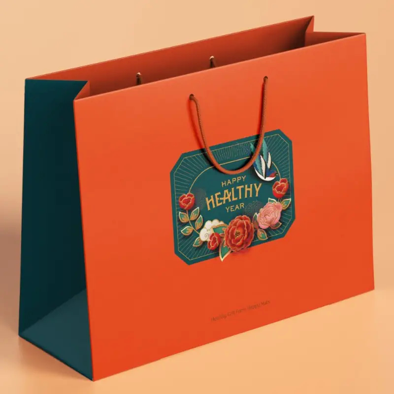 Hộp Quà Tết 2024 Happy Nuts - Túi Giấy May Mắn 2, Hoa Xuân 1 Và Hoa Xuân 2 - Droppii Mall
