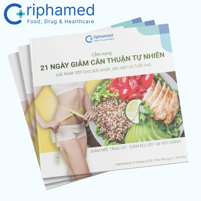 Cẩm Nang 21 Ngày Giảm Cân Thuận Tự Nhiên Với Men Vi Sinh - Oriphamed - 1Mall.vn