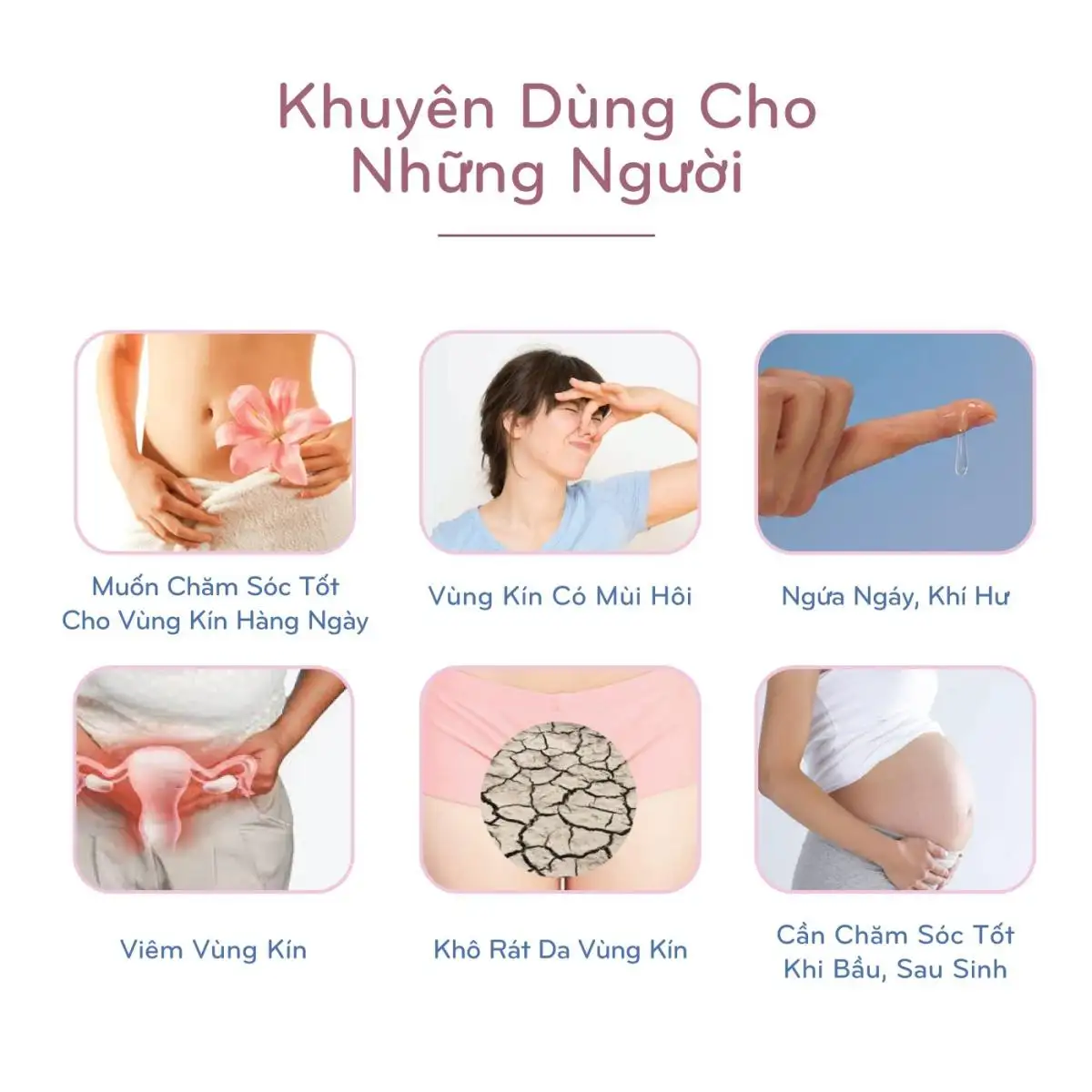 Đối Tượng Sử Dụng Dung Dịch Vệ Sinh Pigina - 1Mall.vn