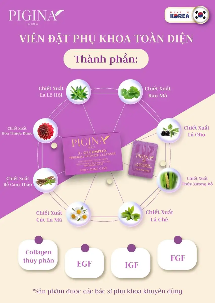 Thành Phần Viên đặt Pigina - 1Mall.vn