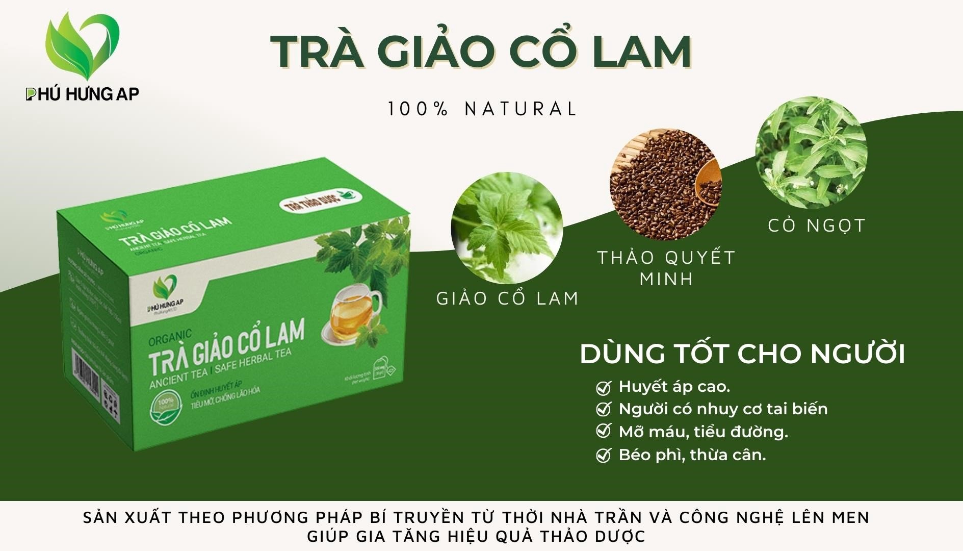 Trà Giảo Cổ Lam - Phú Hưng AP - 1Mall.vn