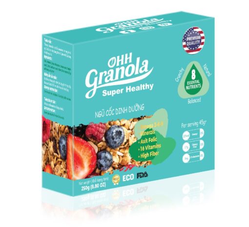 Bánh Cốm Gạo Lứt Huyết Rồng Bibo - Đặc Sản Kiên Giang