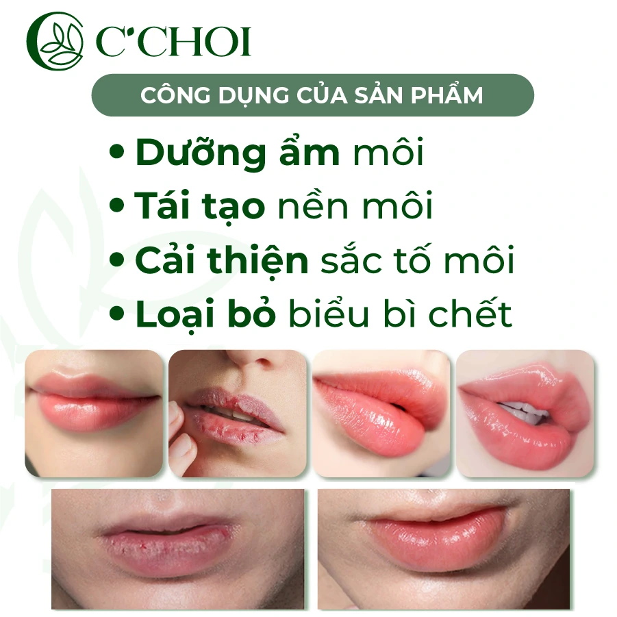 Công Dụng Son Dưỡng Saffron – Son Dưỡng Môi Nghệ Tây C'choi - Punar - 1Mall.vn