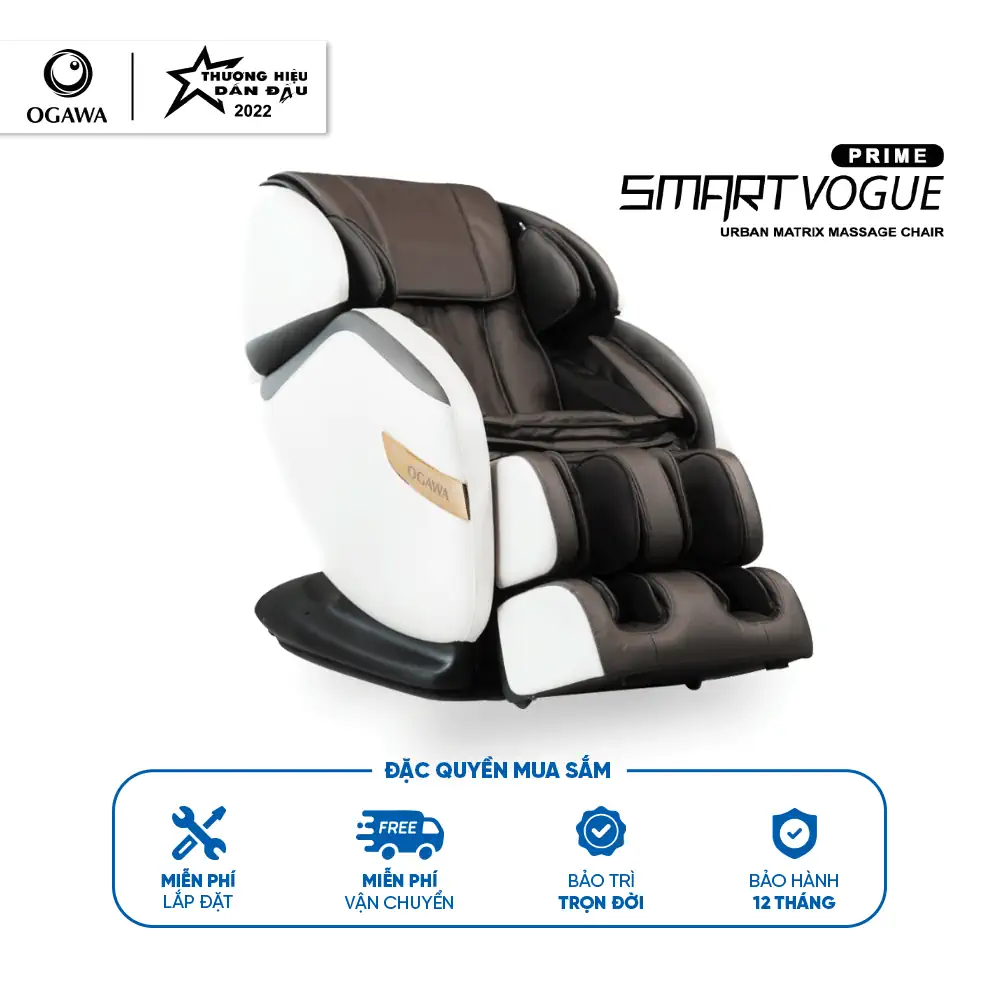 Ghế massage Smart Vogue Prime (OG-5569) Ogawa Malaysia - Thương hiệu dẫn đầu 2022 - 1Mall.vn