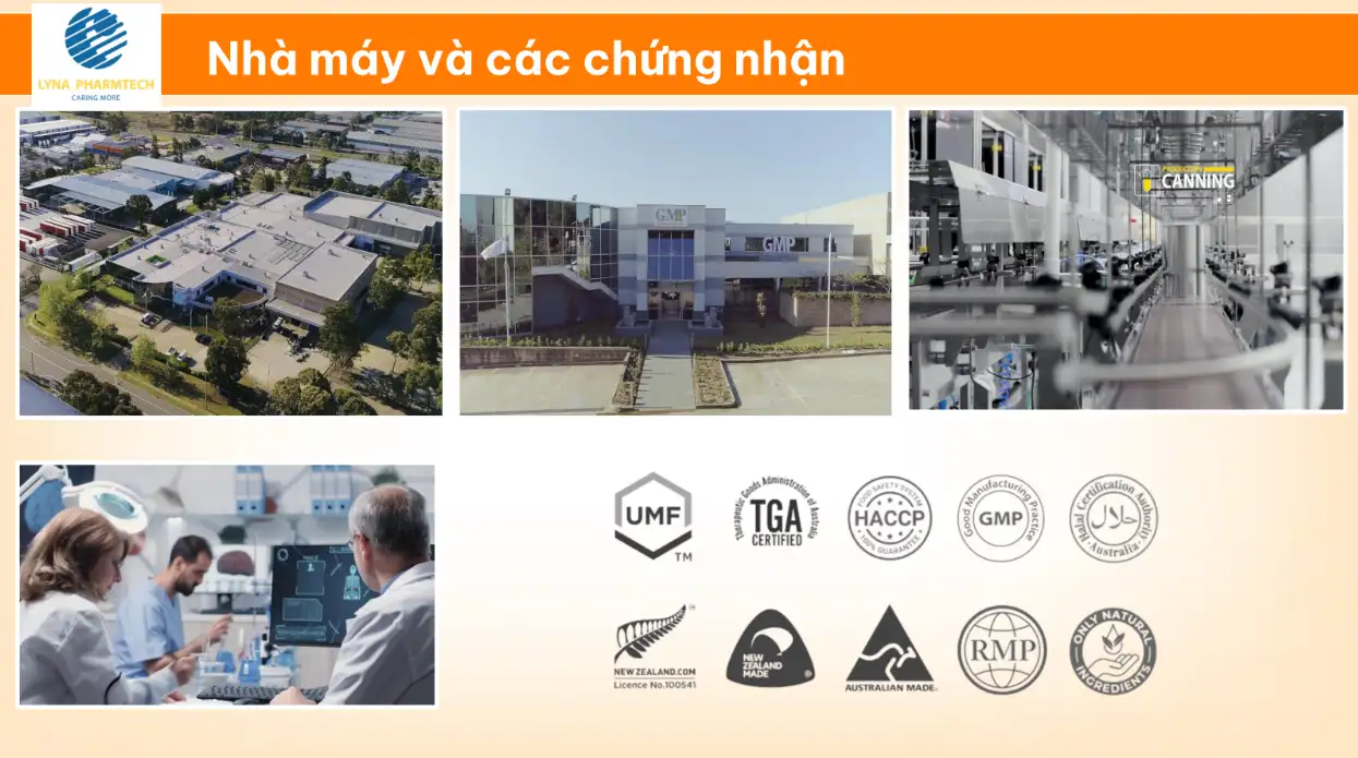 Nhà Máy Và Các Chứng Nhận - 1Mall.vn