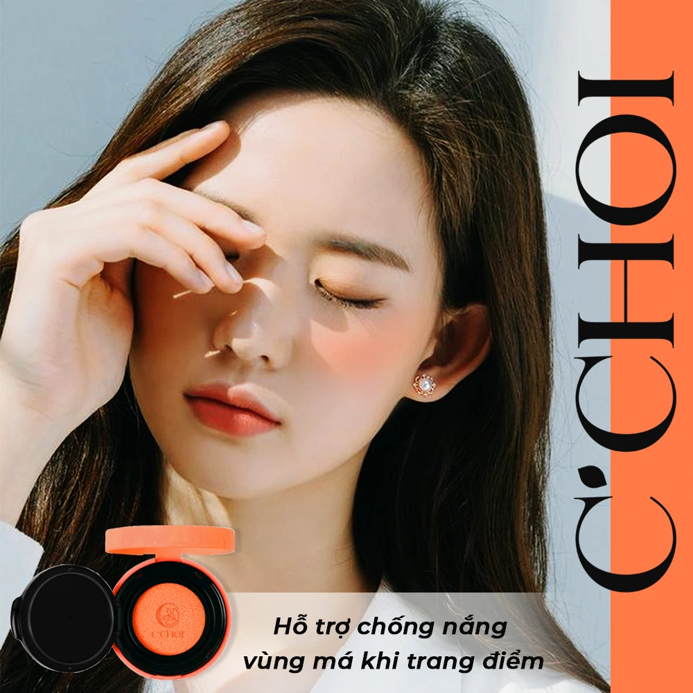 Phấn Nước Má Hồng C'choi Slim Cushion Blush - Chống Nắng Vùng Má - 1Mall.vn