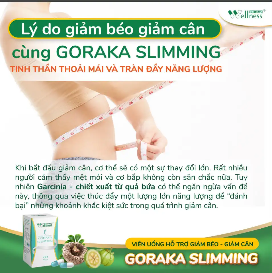 Tại Sao Giảm Béo Cùng Goraka Slimming Lại Giúp Cơ Thể Tràn đầy Năng Lượng Và Tinh Thần Thoải Mái