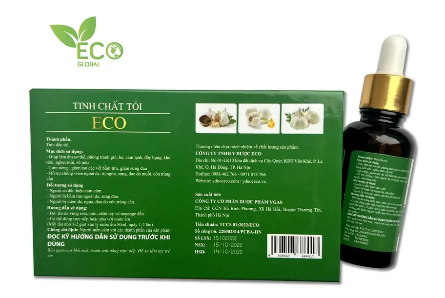 Thành phần tinh chất tỏi ECO chính hãng giá rẻ - 1Mall.vn