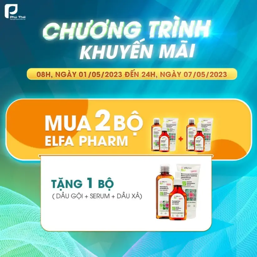 Khuyến mãi Elfa Pharm chính hãng giá tốt, khuyến mãi Phú Thái - 1Mall.vn