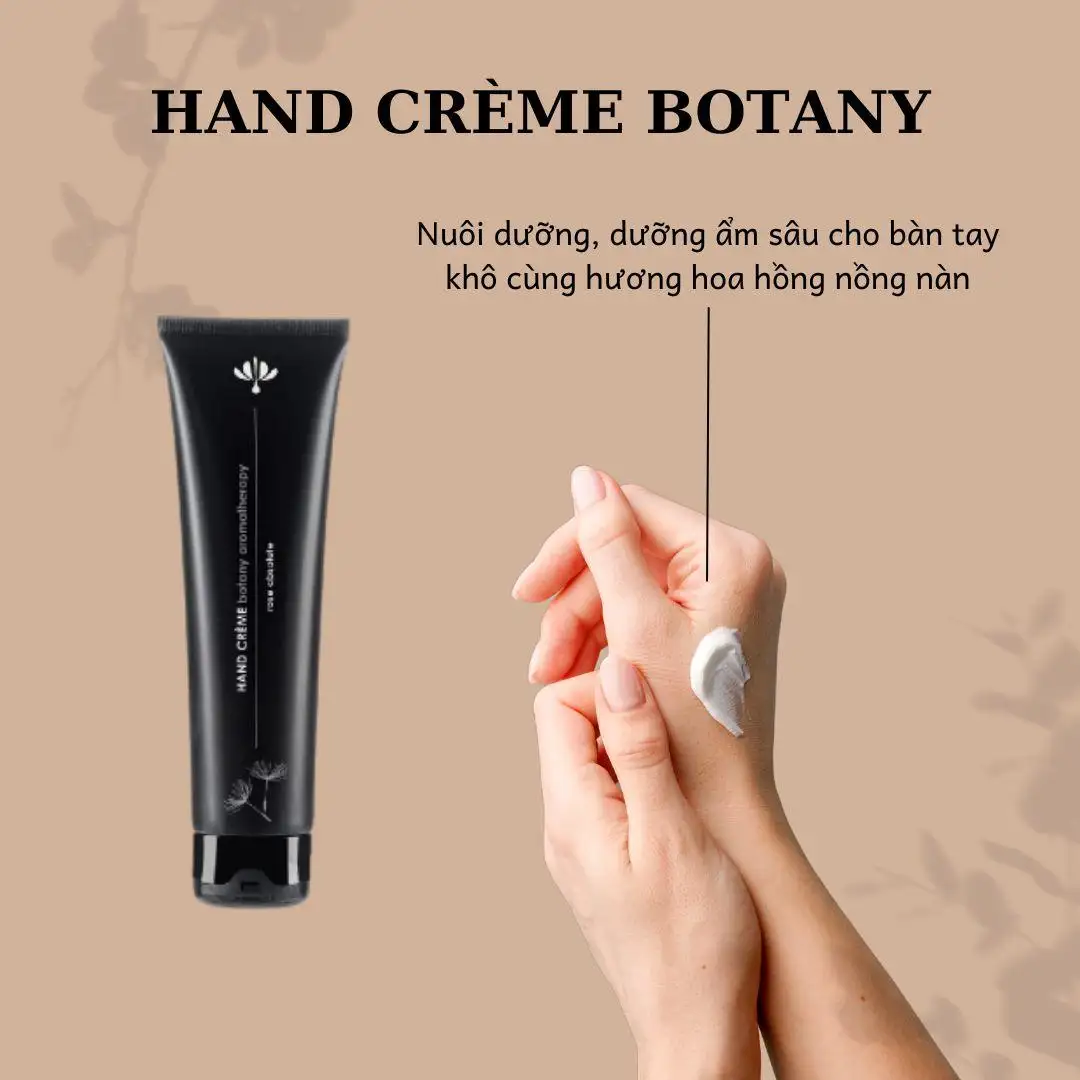 Clean Skincare Cream Features - Kem Dưỡng Da Tay Botany Hoa Hồng Tinh Khiết Hand Creme 75g - 1Mall.vn