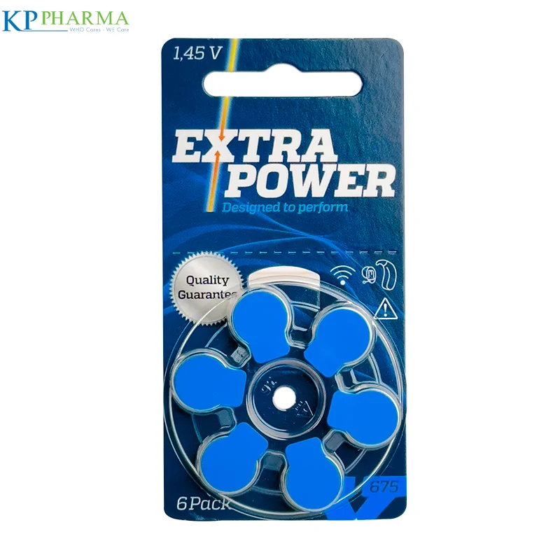 EXTRA POWER 675 - Pin máy trợ thính Vesuvio STF XP T3 - 1Mall.vn