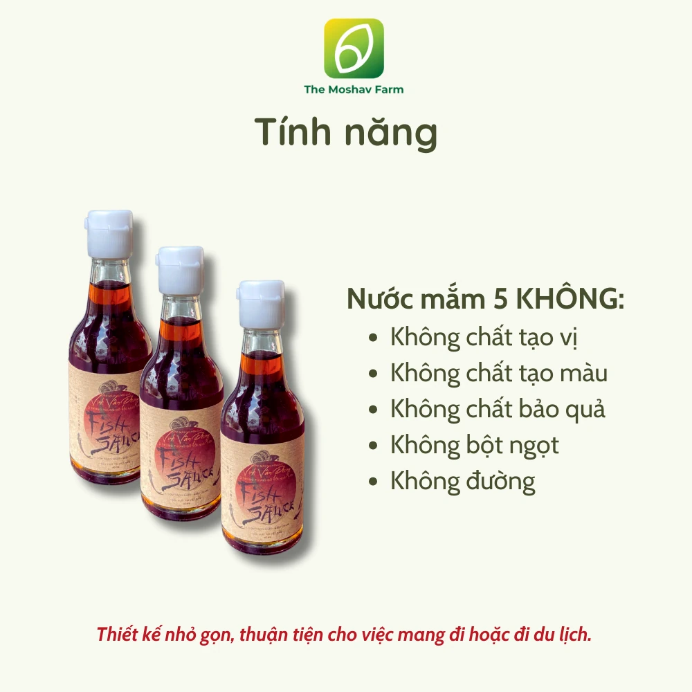 Nước Mắm Vịnh Vân Phong - Nước Mắm 5 Không - 1Mall.vn