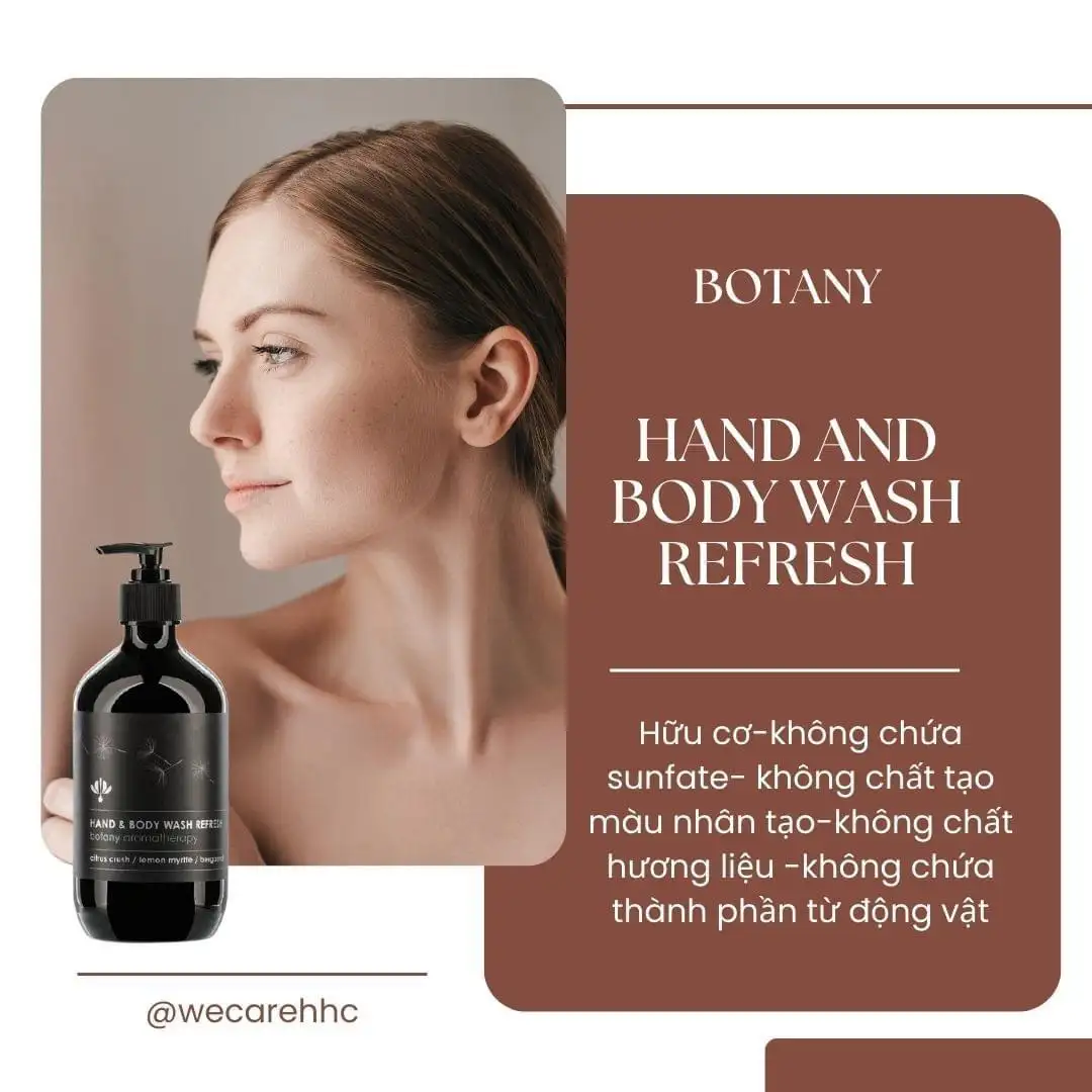 Sữa Tắm Tươi Mát Botany Hand & Body Wash Refresh - 1Mall.vn