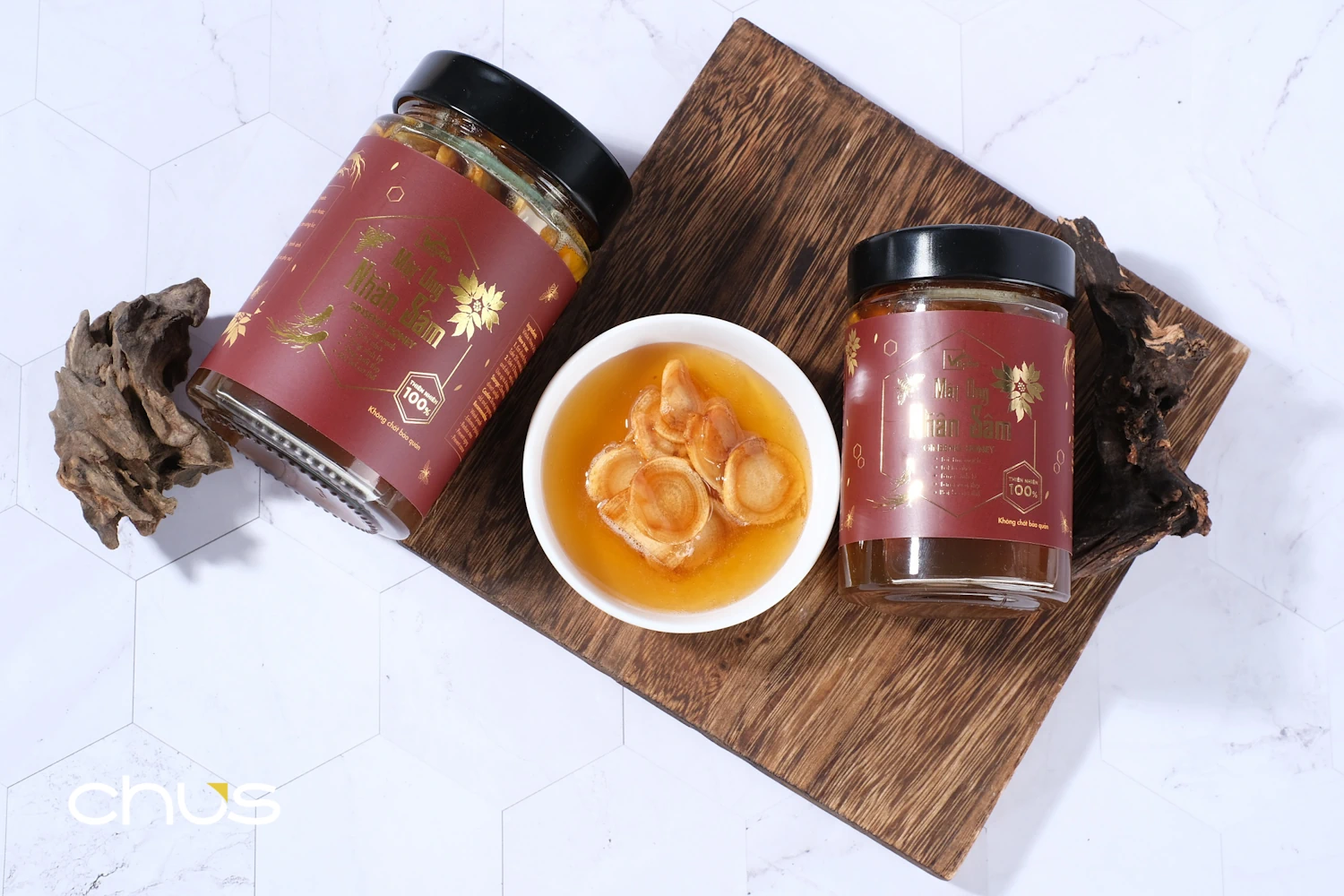 Ảnh Thực Tế Mật Ong Nhân Sâm Vitobe - 1Mall.vn