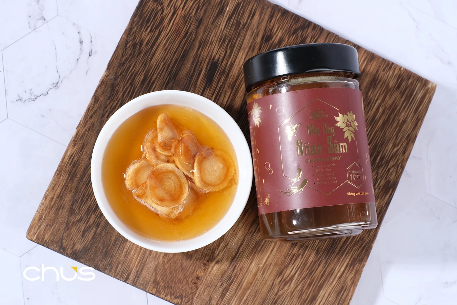 Ảnh Thực Tế Mật Ong Nhân Sâm Vitobe - Vico - 1Mall.vn