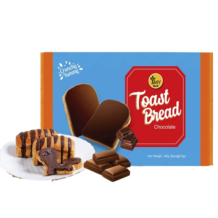 Bánh Mì Nướng Loại Lớn Toast Bread Chocolate 60g - 1Mall.vn