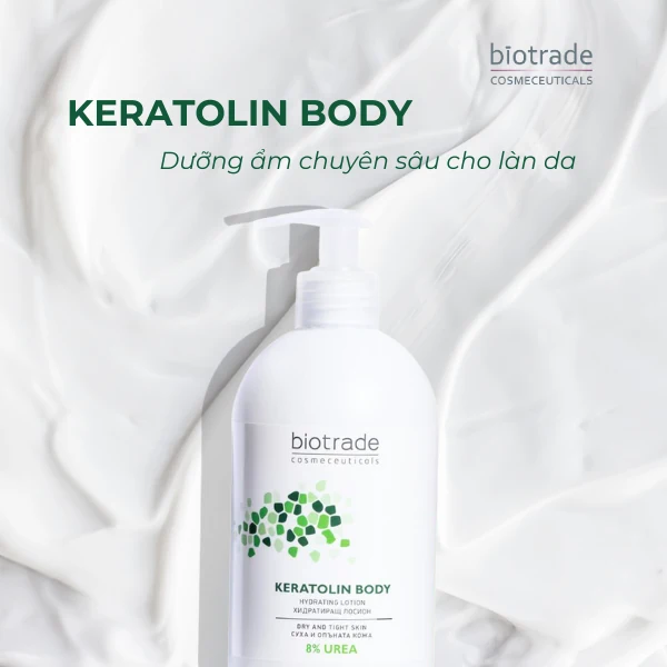 Lotion Dưỡng Thể Biotrade Keratolin Body 8% Urea - New Era - 1Mall.vn