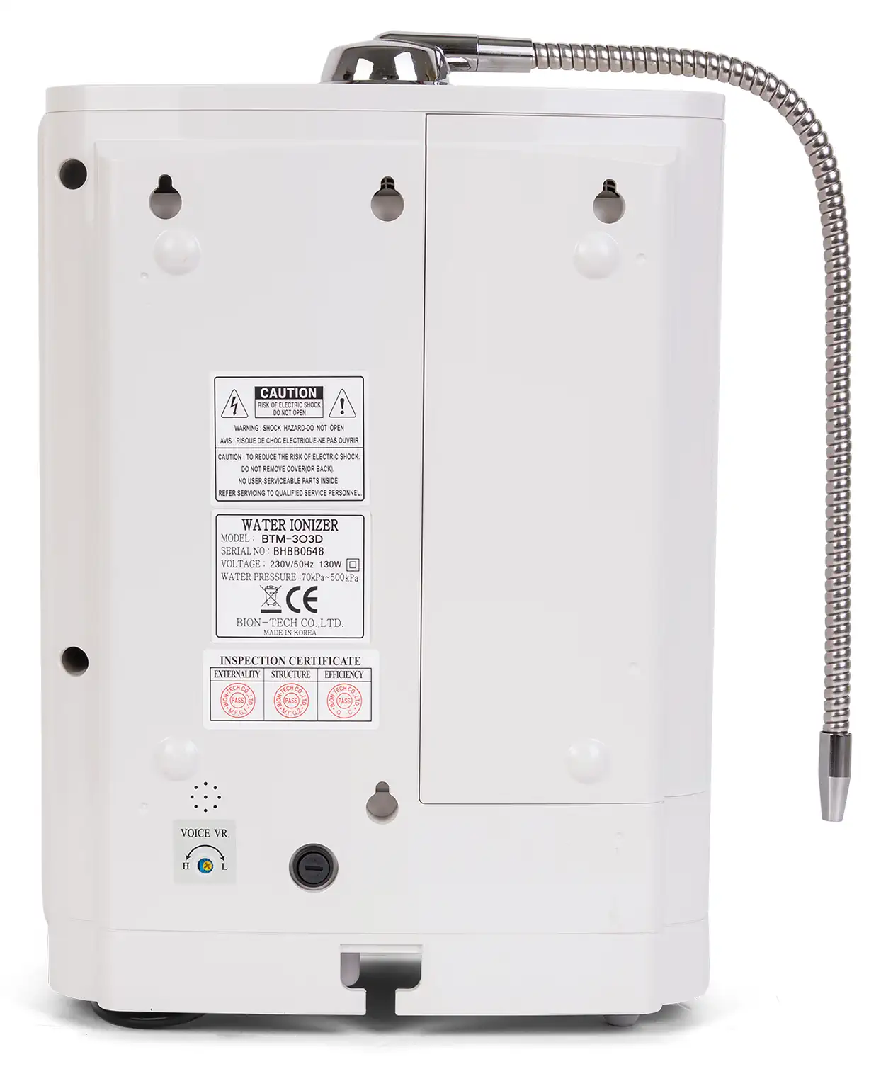 Mặt Sau Máy Tạo Nước Pi Biontech Btm-303d - Thế Giới Lọc Nước - 1Mall.vn