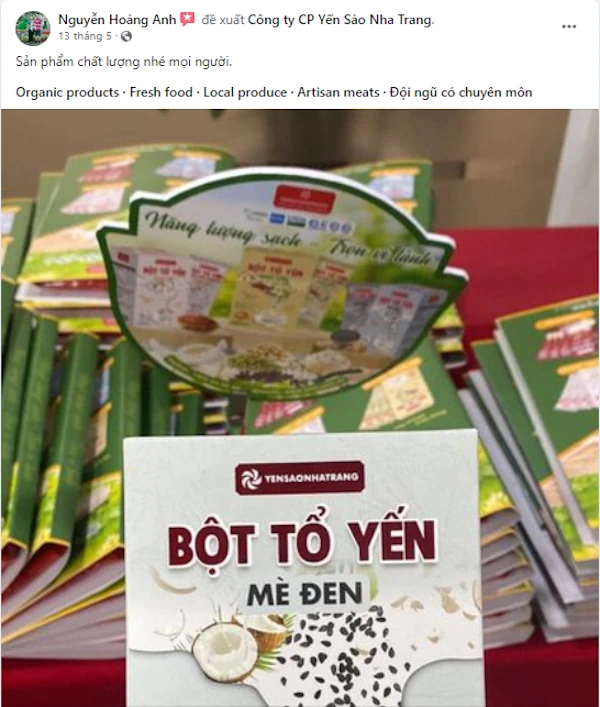 Review Bột Tổ Yến Mè đen - Sản Phẩm Chất Lượng - 1Mall.vn