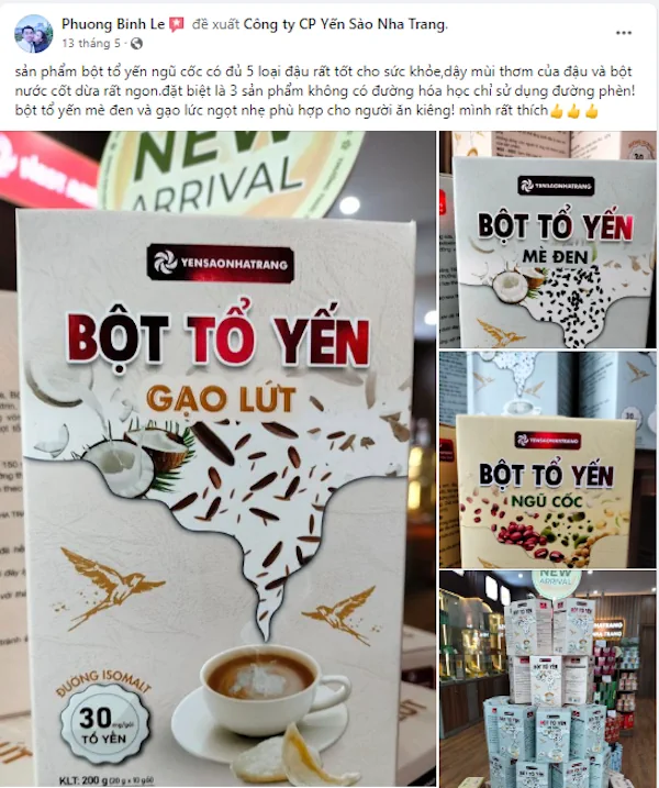 Review Bột Tổ Yến - Sản Phẩm Rất Thơm Ngon Dễ Uống Có Nhiều Vị - 1Mall.vn