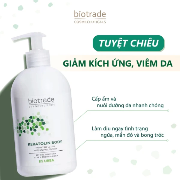 Sữa Dưỡng Thể Keratolin Body 8% Urea Biotrade - New Era - 1Mall.vn