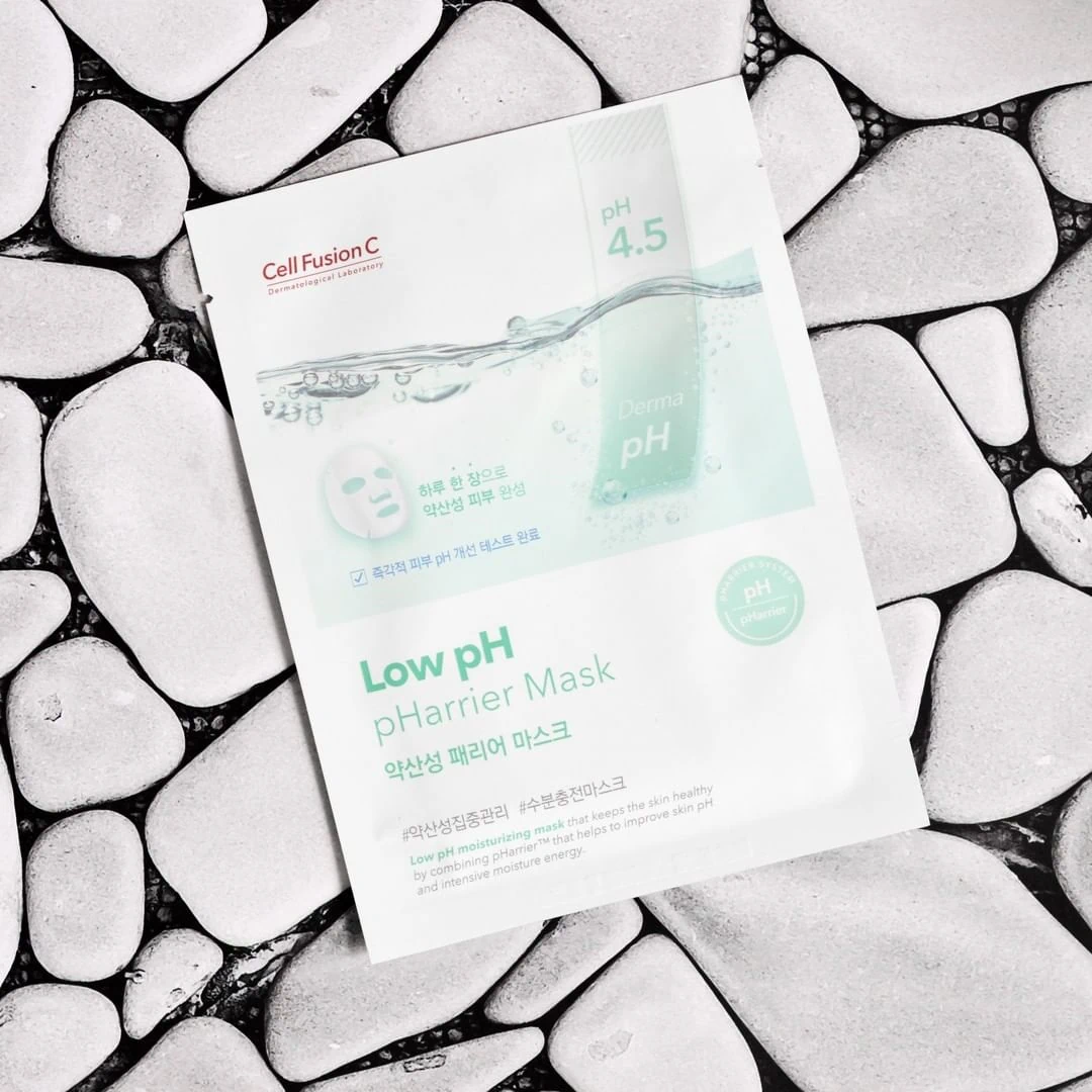 Ảnh Thực Tế Mặt Nạ Dưỡng Da Ph Thấp Low Ph Pharrier Mask - Cell Fusion C - 1Mall.vn