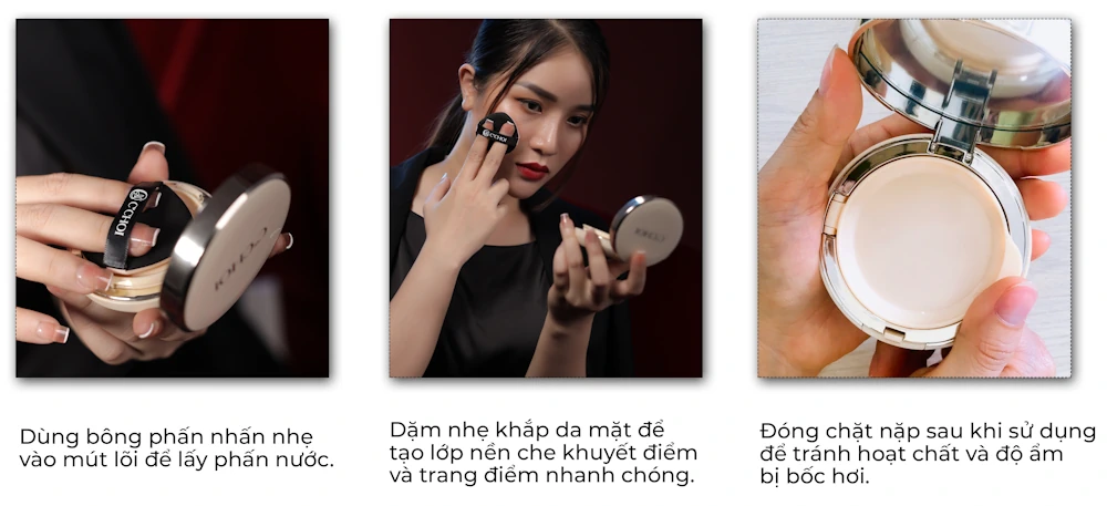Cách Sử Dụng Phấn Nước C'choi Herbal Dd Cushion - Punar - 1Mall.vn