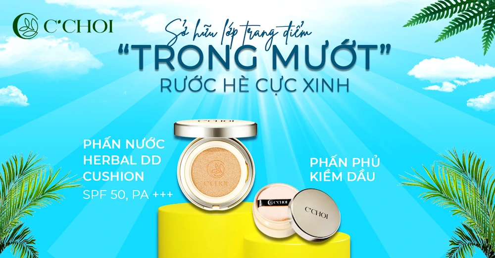 Combo Phấn Nước C'choi Herbal Dd Cushion - Punar - 1Mall.vn