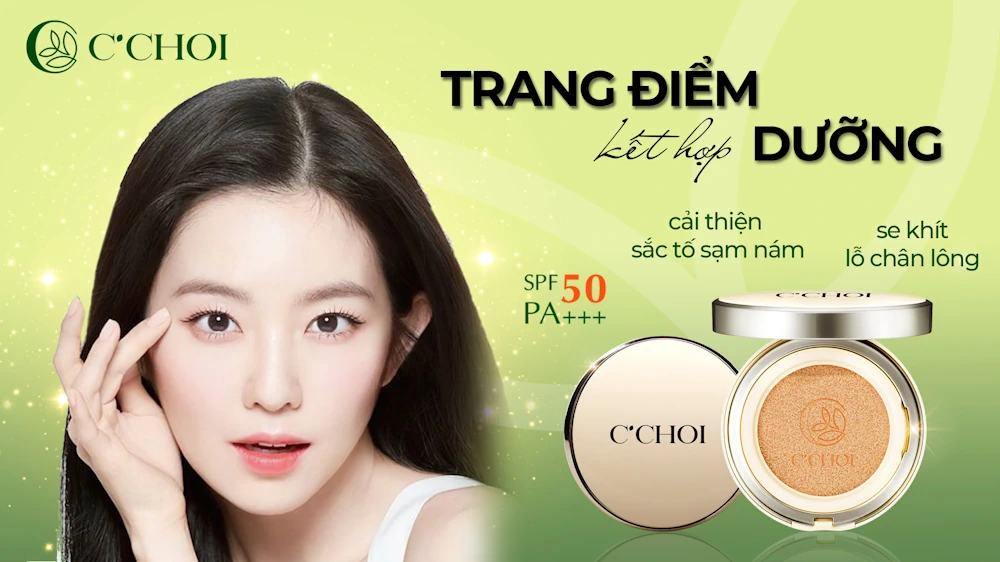 Combo Phấn Nước C'choi Herbal Dd Cushion Trang điểm Kết Hợp Dưỡng - Punar - 1Mall.vn