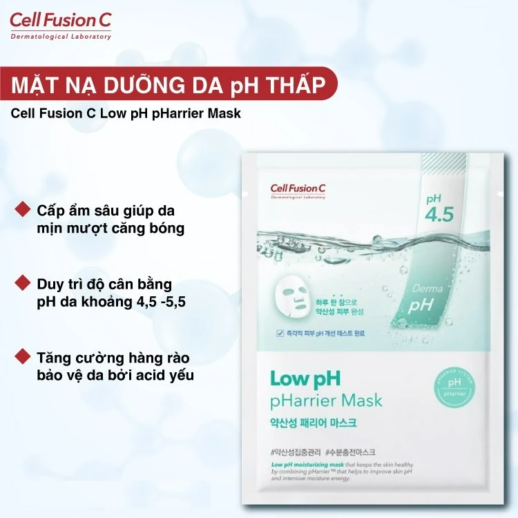 Công Dụng Cell Fusion C Low Ph Pharrier Mask - 1Mall.vn