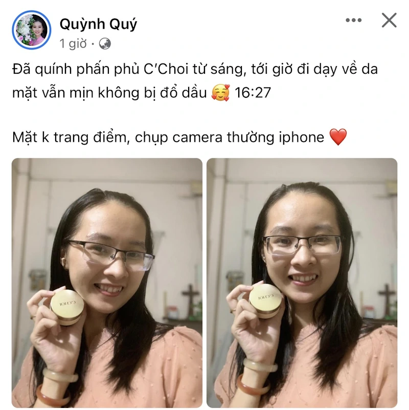 Review Phấn Phủ C'choi Velvet Film Powder Foundation - Punar - 1Mall.vn