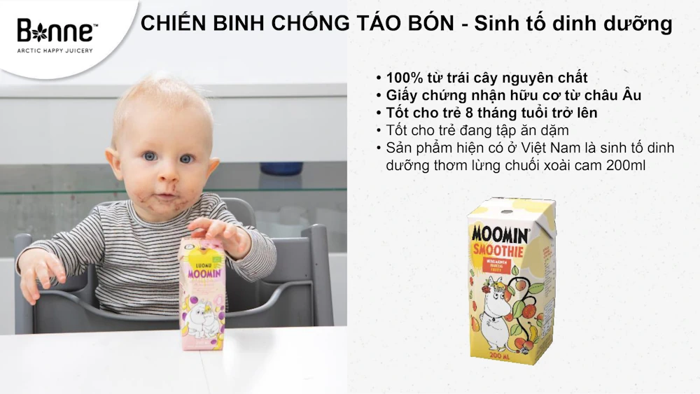 Smoothie Dinh Dưỡng Bonne - Sinh Tố Dinh Dưỡng Chống Táo Bón - 1Mall.vn