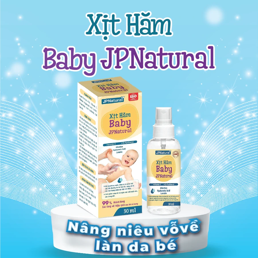 Xịt Hăm Baby Jpnatural - Nâng Niu Vỗ Về Làn Da Bé - 1Mall.vn