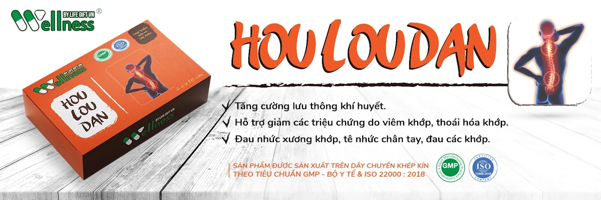 Hou Lou Dan - HỖ TrỢ XƯƠng KhỚp - Wellness By Life Gift Vn - 1Mall.vn