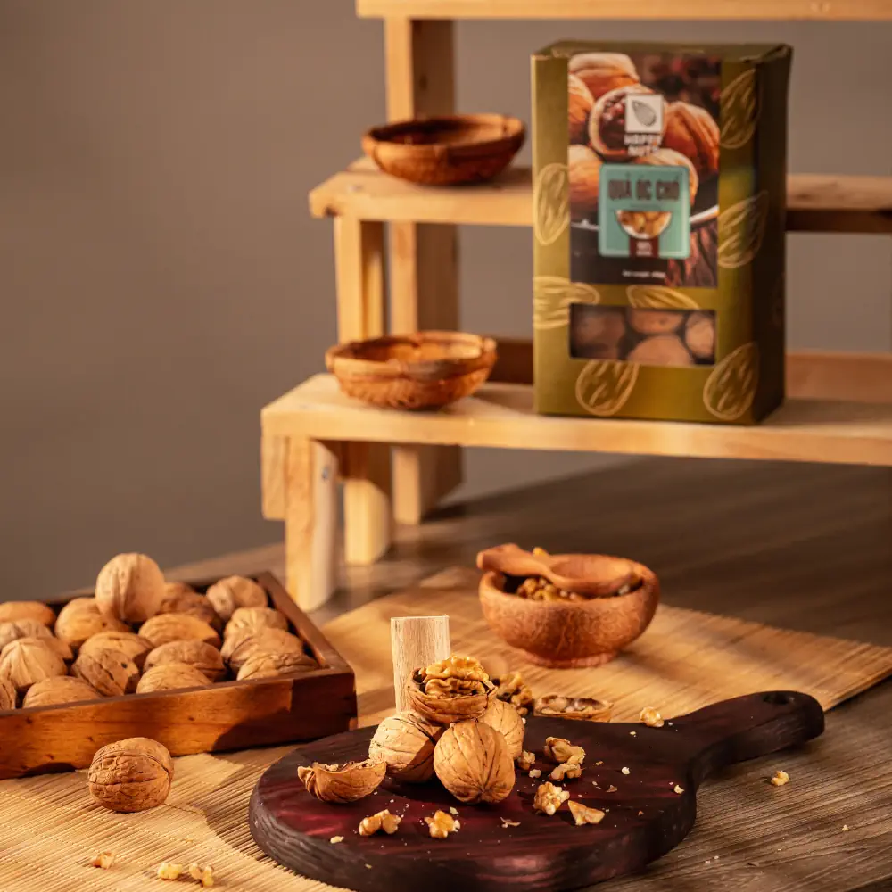 Hạt Óc Chó Vàng Sấy Khô Happy Nuts Việt Nam - Droppii Mall