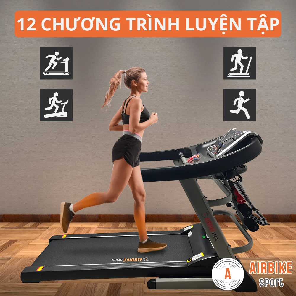 12 Chương Trình Luyện Tập Trên Máy Chạy Bộ Airbike Sport Mk338 - 1Mall.vn