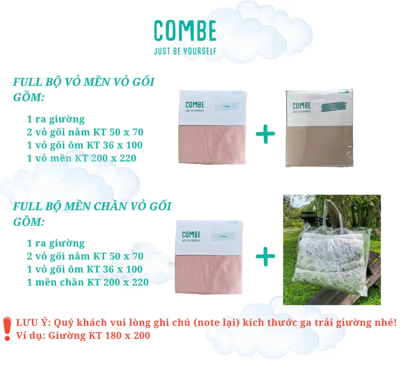 ThÔng Tin SẢn PhẨm Bộ Ga Giường 5 Món Tencel 60s Combe - 1Mall.vn