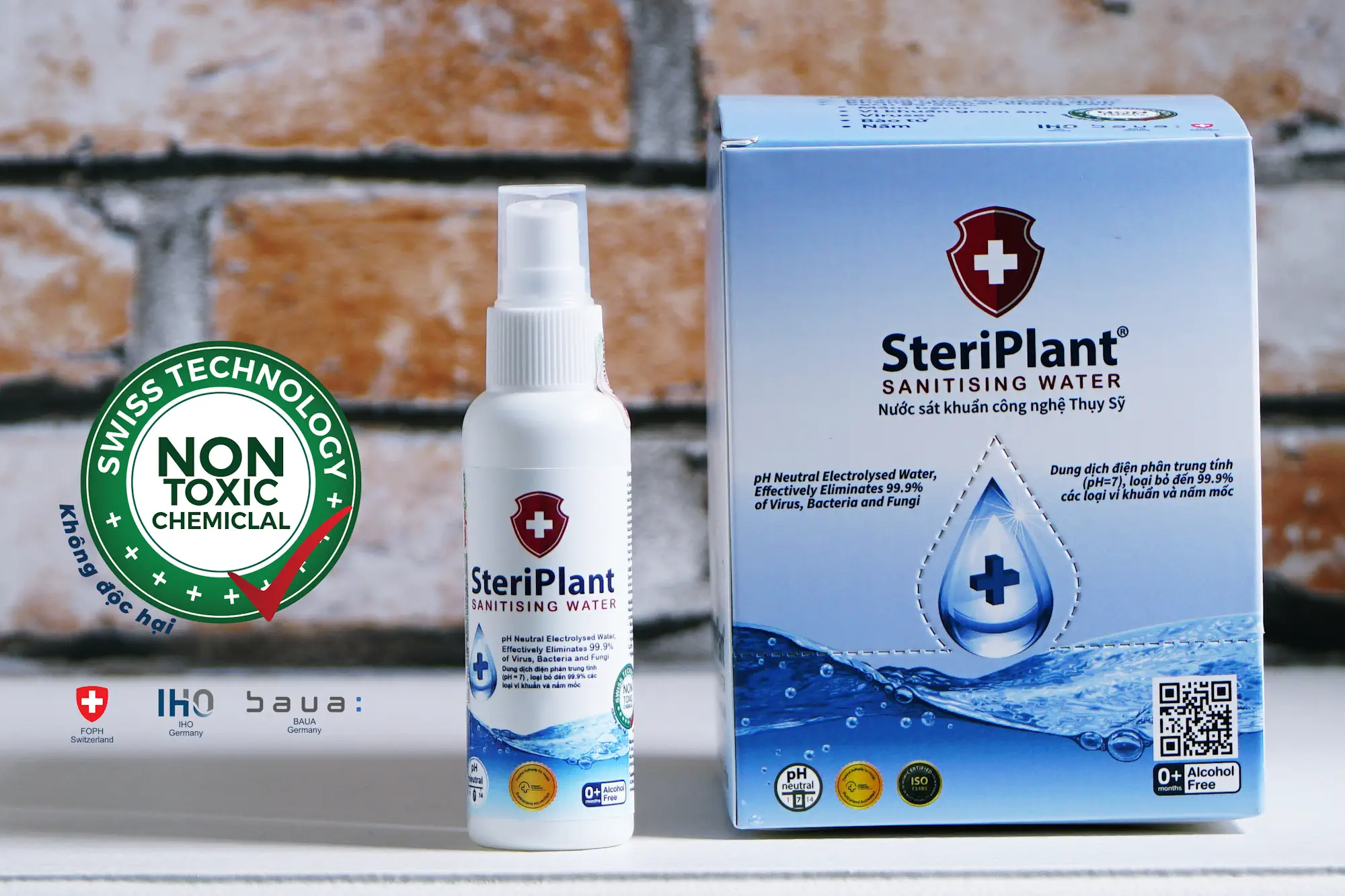 Ảnh Thực Tế Nước Sát Khuẩn Steriplant 60ml - 1Mall.vn