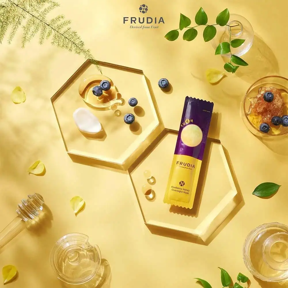 Mặt Nạ Ngủ Việt Quất Frudia Blueberry Honey Overnight Mask Cấp ẩm - 1Mall.vn