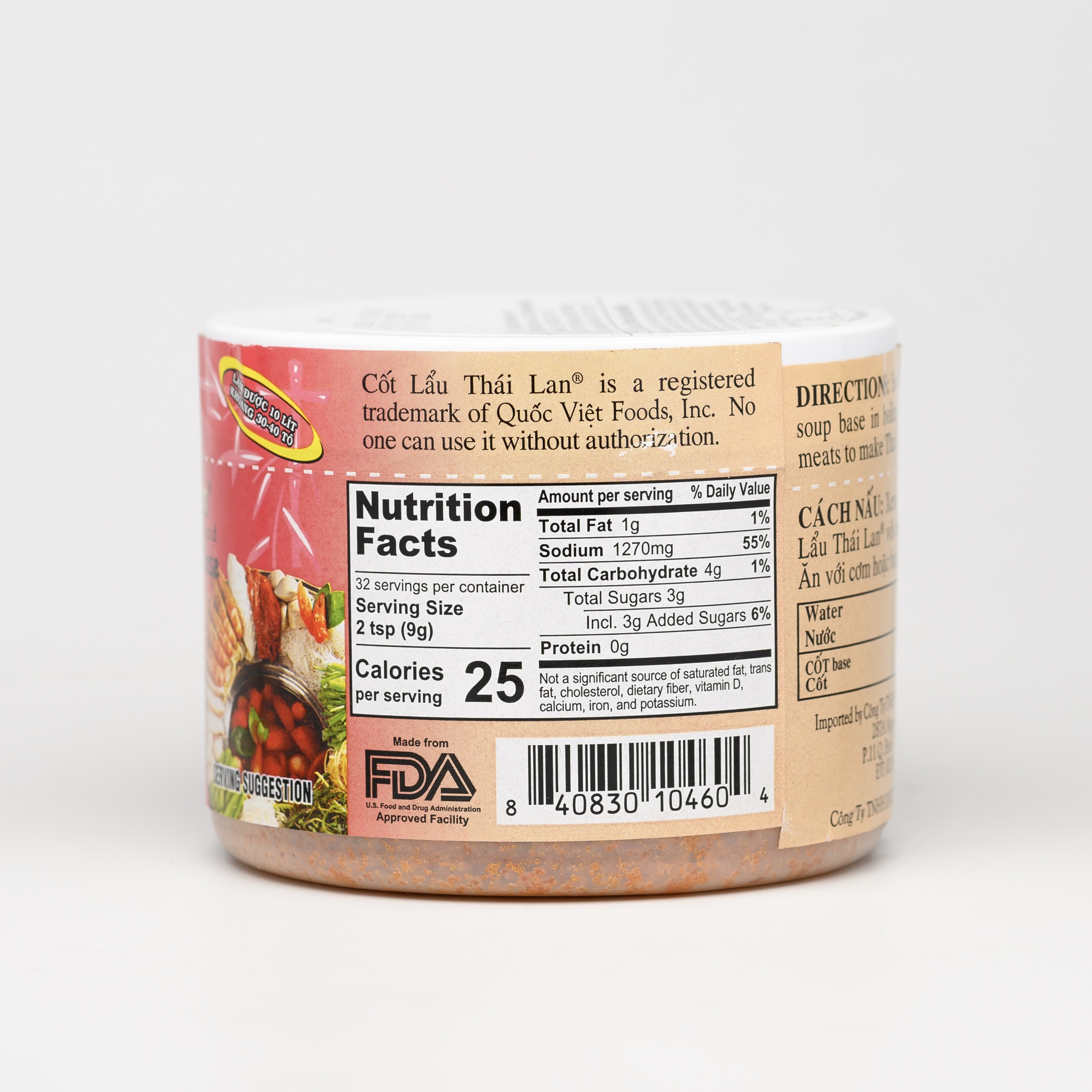 Thành Phần Cốt Lẩu Thái ® Brand – Thai Tom Yum Soup Base